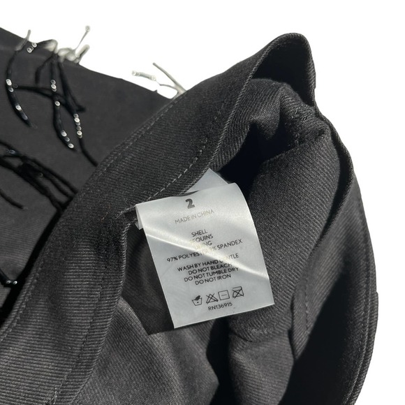 Beaded fringe slacks - Picture 3 of 3